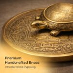 Brass Kachua Mantra Plate Set (Yantra) - Image 2