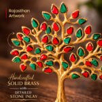 Rajasthani Brass Tree Art Showpiece - Image 4