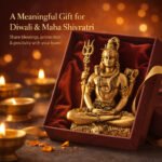 Brass Lord Shiva Meditation Idol - Image 6