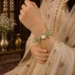 Viral Kashmiri Ghungroo Bracelet Watch for Women & Girls | Traditional Gold Plated Ethnic Jewelry Watch | Bridal Multi Chain Fancy Watch - Image 3