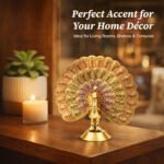 Brass Peacock Decorative Showpiece - Image 4